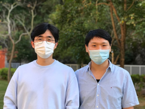 Dr Ji Tae Kim (left) and Dr Jihyuk Yang (right)
 